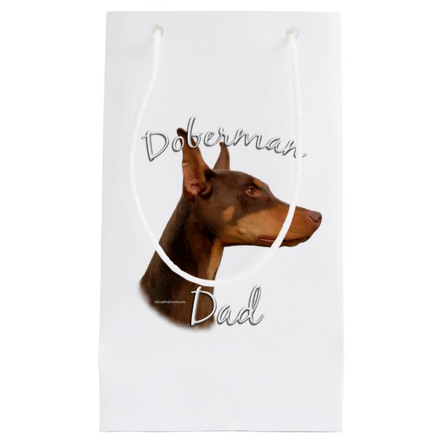Doberman Pinscher (röd) Pappa 2 (Framsidan)