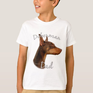 Doberman Pinscher (röd) Pappa 2 Tröja
