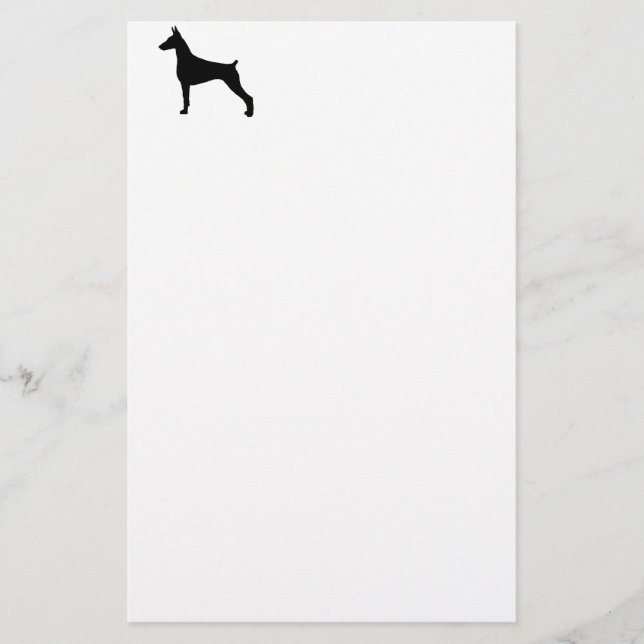 doberman pinscher silo black.png brevpapper (Framsida)