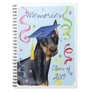 Doberman Pinscher Student Anteckningsbok