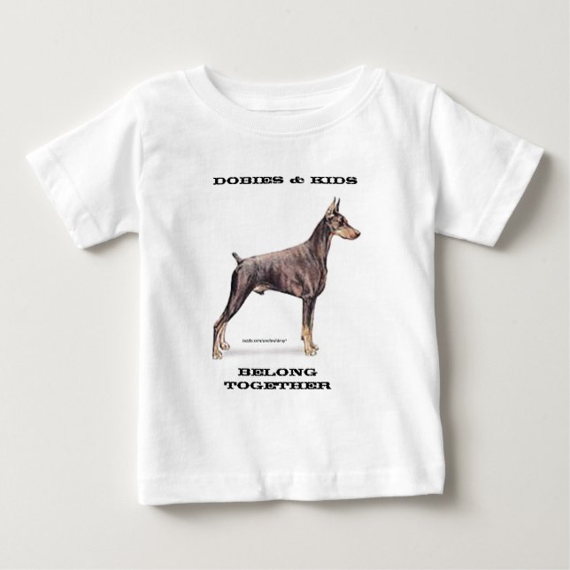 Doberman Pinscher T-shirt (Framsida)