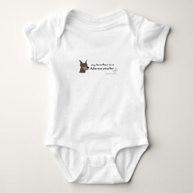 doberman pinscher tee (Framsida)