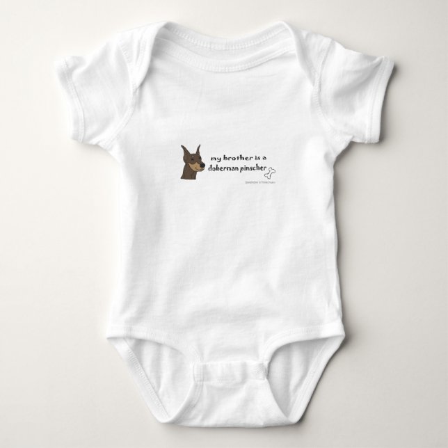 doberman pinscher tee shirt (Framsida)