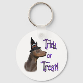 Doberman Pinscher Trick Nyckelring