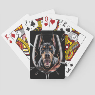 DOBERMAN PLAYING CARDS CASINOKORT