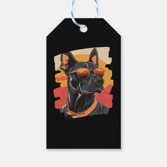 Doberman Presentetikett (Framsidan)
