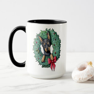 Doberman Puppy Mugg