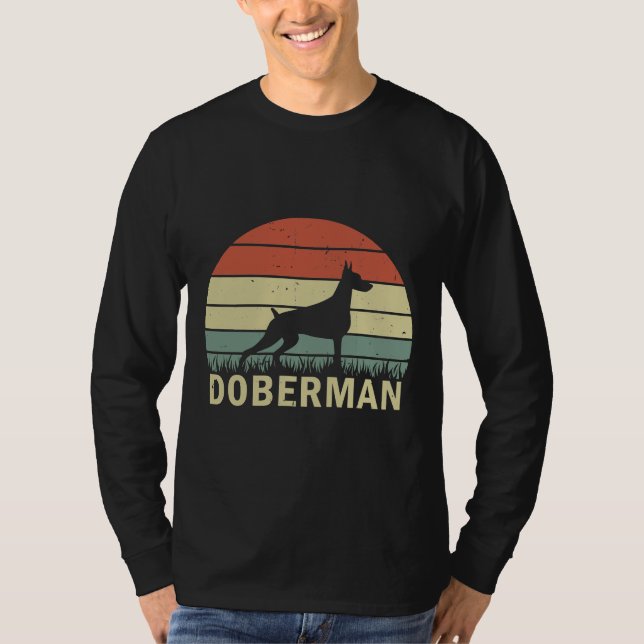 Doberman Rasta T Shirt (Framsida)