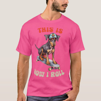 Doberman, så här rullar jag t shirt