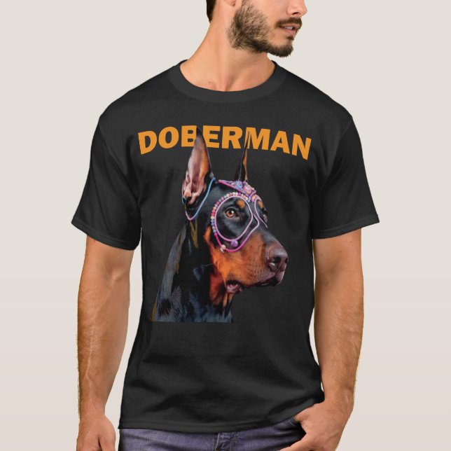 Doberman T Shirt (Framsida)
