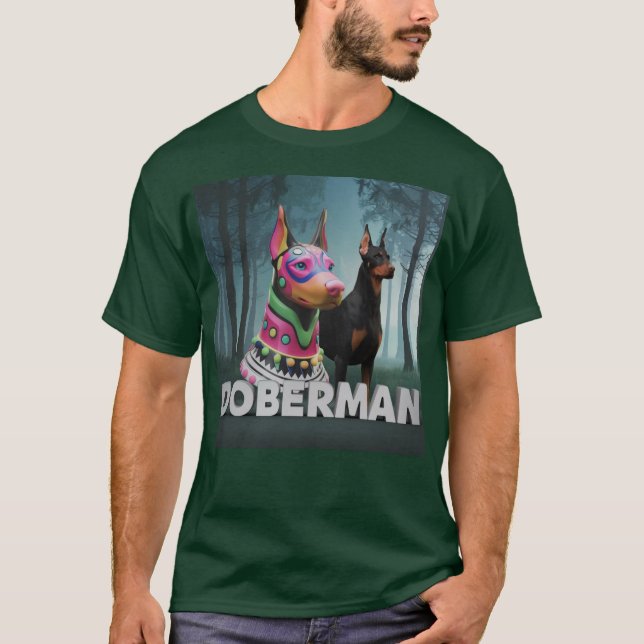 Doberman T Shirt (Framsida)