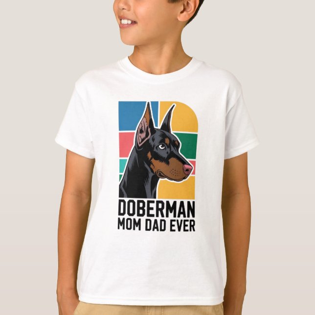 Doberman T Shirt (Framsida)