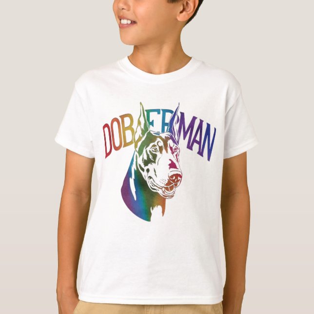 Doberman T Shirt (Framsida)