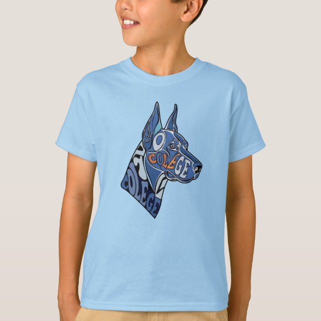 Doberman T Shirt (Framsida)