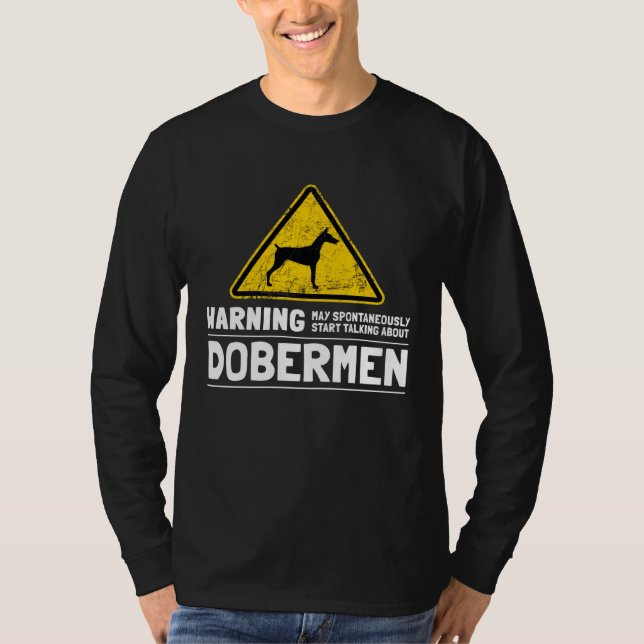 Doberman T Shirt (Framsida)