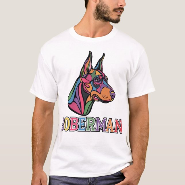Doberman T Shirt (Framsida)