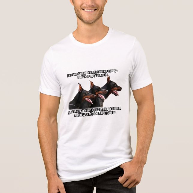 Doberman T-Shirt (Framsida)