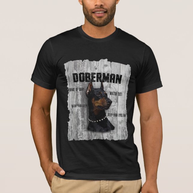 Doberman T-Shirt (Framsida)