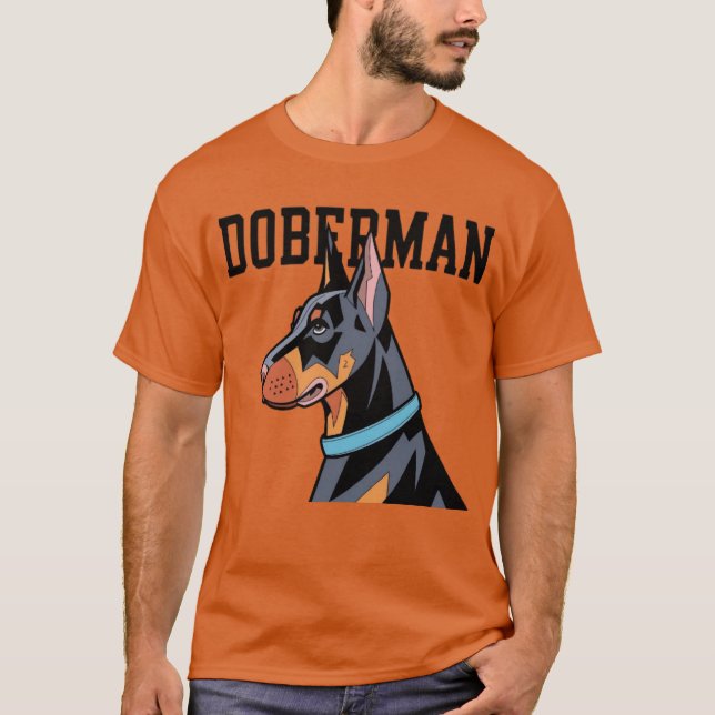 Doberman T Shirt (Framsida)