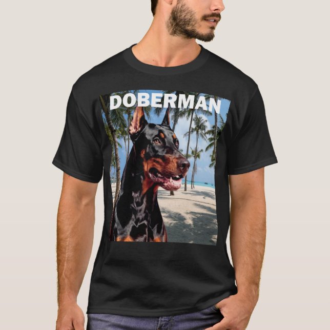 Doberman T Shirt (Framsida)