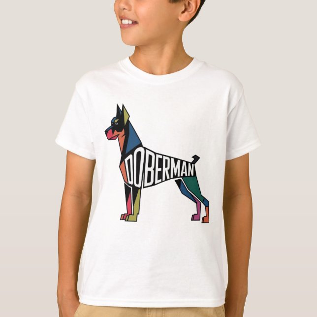 Doberman T Shirt (Framsida)