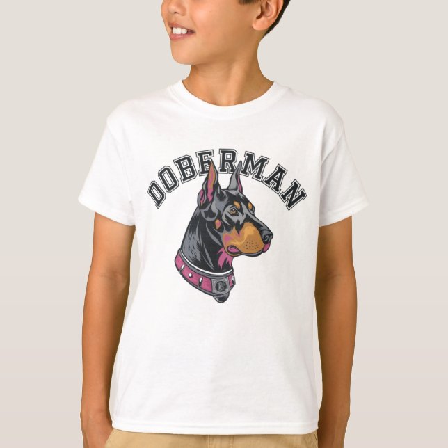 Doberman T Shirt (Framsida)