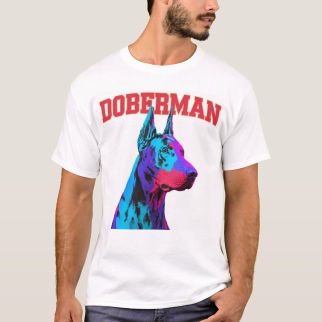 Doberman T Shirt (Framsida)