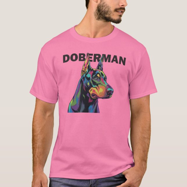 Doberman T Shirt (Framsida)