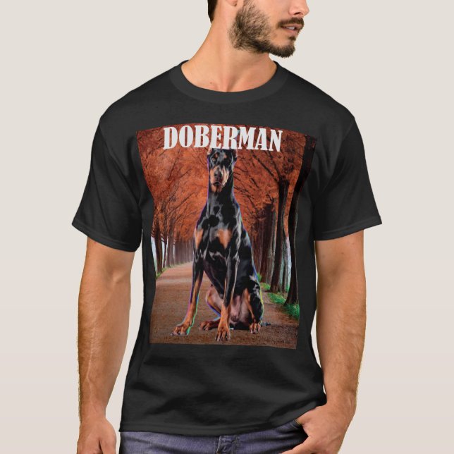 Doberman T Shirt (Framsida)
