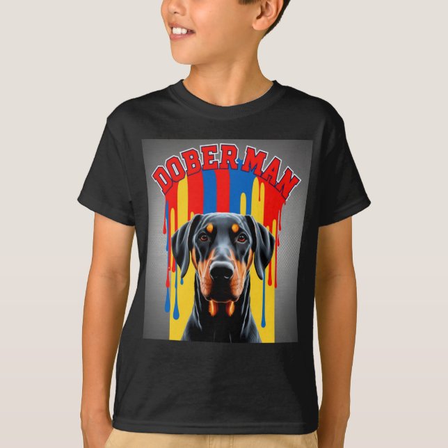 Doberman T Shirt (Framsida)