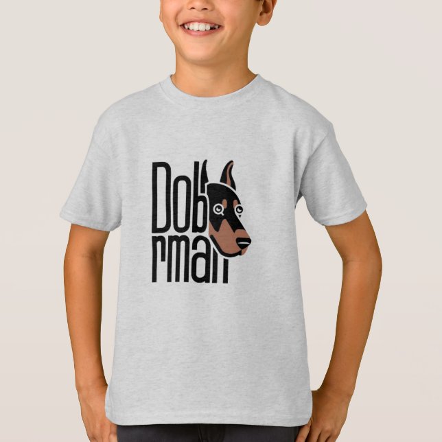 Doberman T Shirt (Framsida)