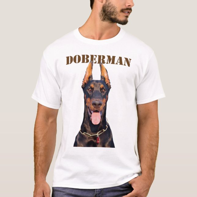 Doberman T Shirt (Framsida)