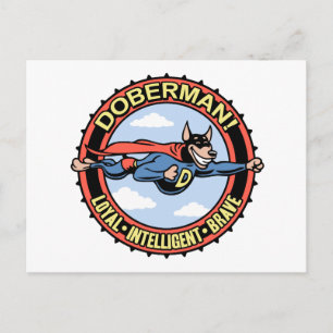 Doberman! Vykort