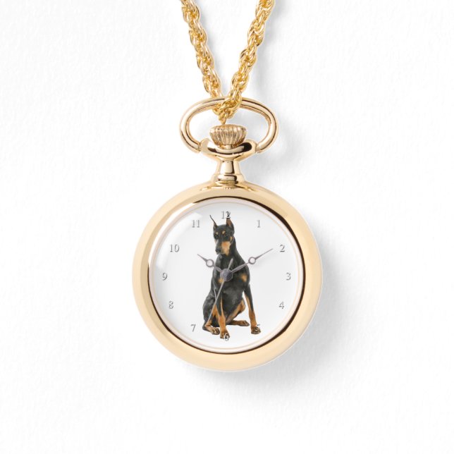 Doberman Watch Armbandsur (Framsida)