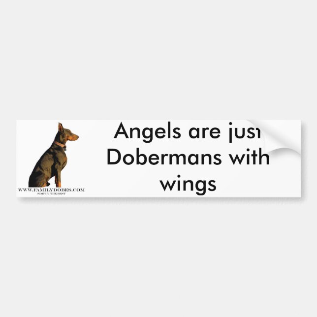 dobermanbildekal bildekal (Framsidan)
