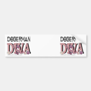 DobermanDIVA Bildekal