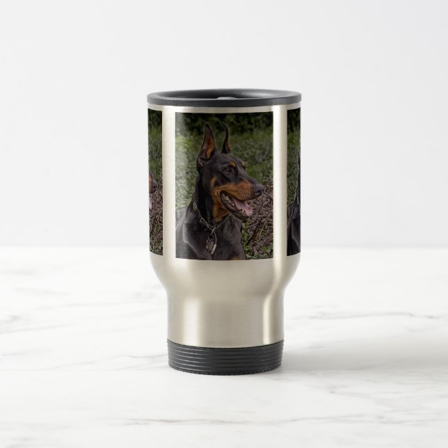 DobermanGlee! Travel mug Resemugg (Center)
