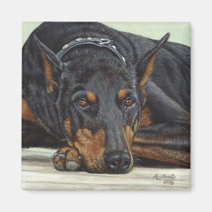 Dobermanhundmagnet Magnet