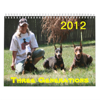 Dobermankalender 2012 igen kalender