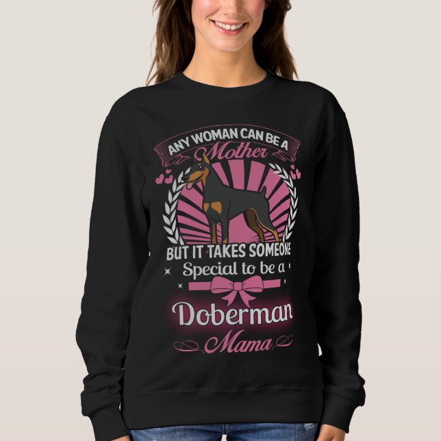 Dobermanmammaskjorta T Shirt (Framsida)