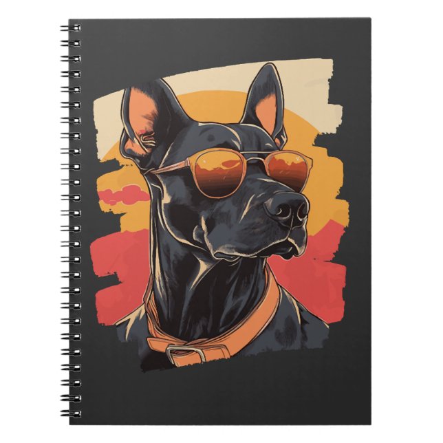 Dobermann Anteckningsbok (Framsidan)