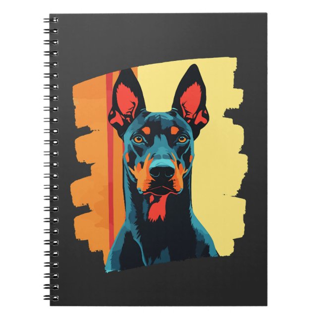 Dobermann Anteckningsbok (Framsidan)