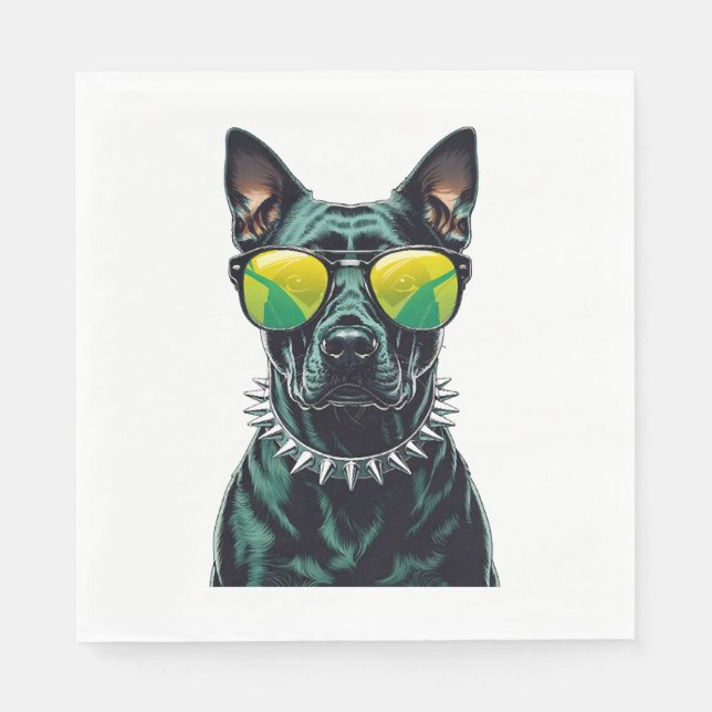 Dobermann Coola Pappersservett (Framsidan)