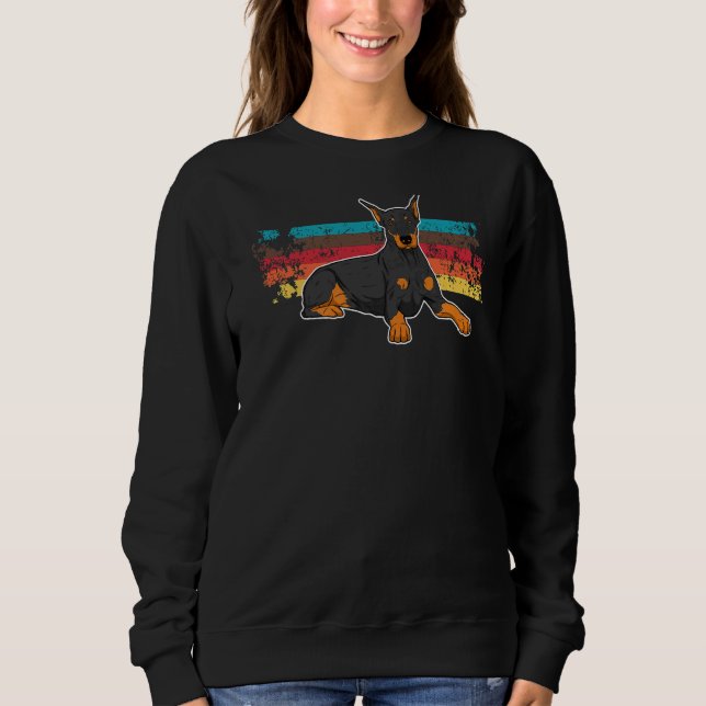 Dobermann Hund aveln 17 T Shirt (Framsida)