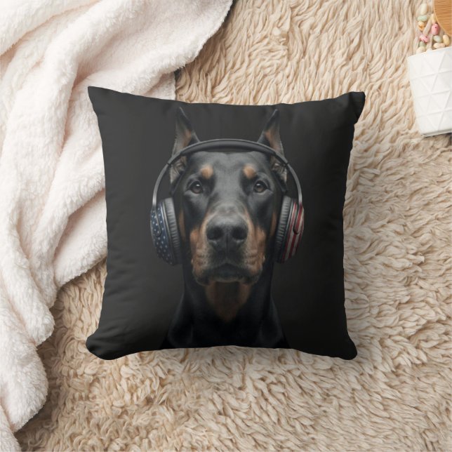 Dobermann Hund Kudde (Filt)