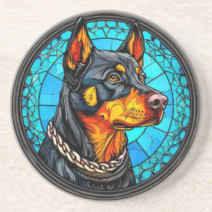 Dobermann hund underlägg