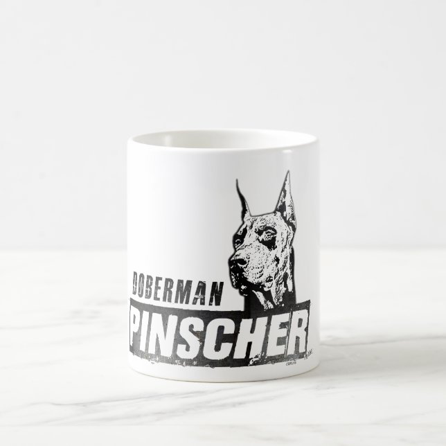 Dobermann  kaffemugg (Center)