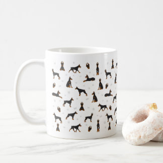 Dobermann Pinscher hund Kaffemugg
