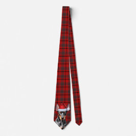 Dobermann Pinscher Hundälskare Holiday Plaid Jul Slips
