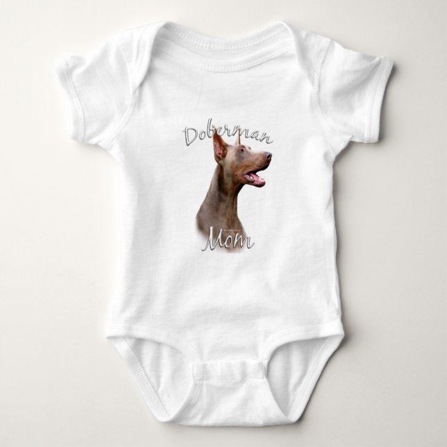 Dobermann Pinscher (Isabella) Mamma 2 Tee Shirt (Framsida)